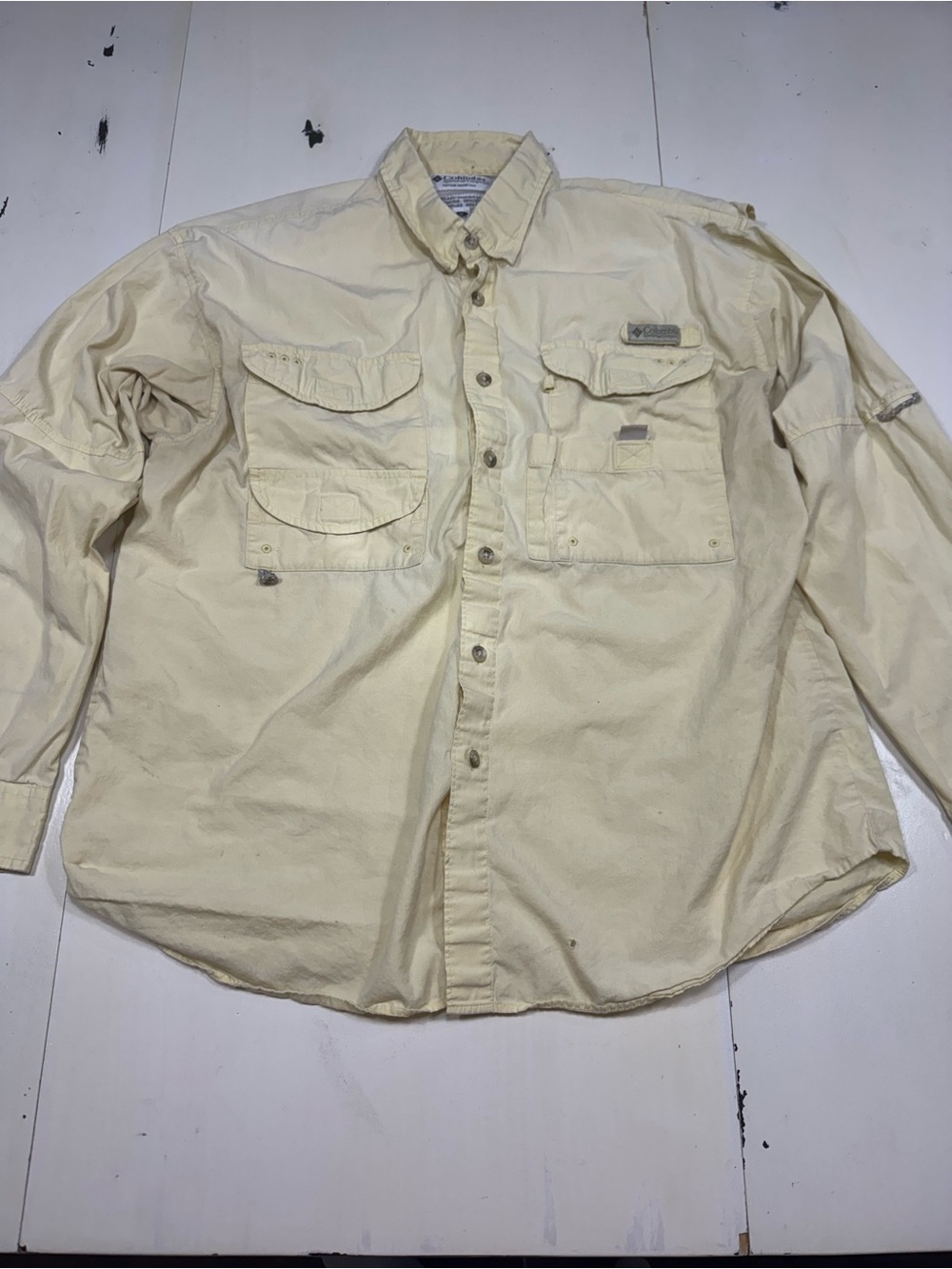 Columbia PFG Bonehead Long Sleeve Fishing Shirt (Men's Medium)